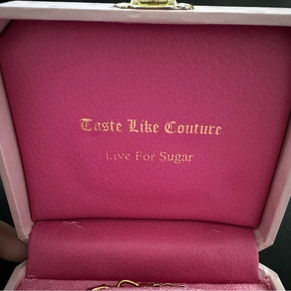 Juicy Couture Ice Cream Cone Bracelet with Purple Heart Earrings. - Picture 8 of 10